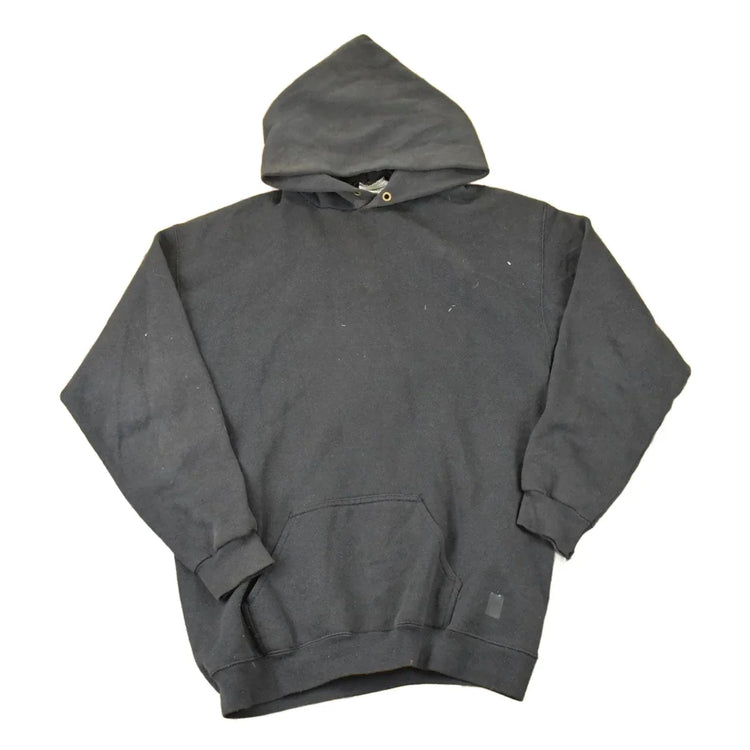 Vintage 1990s Discus Athletic Blank Hoodie Sweatshirt Mens L from propervintagecanada