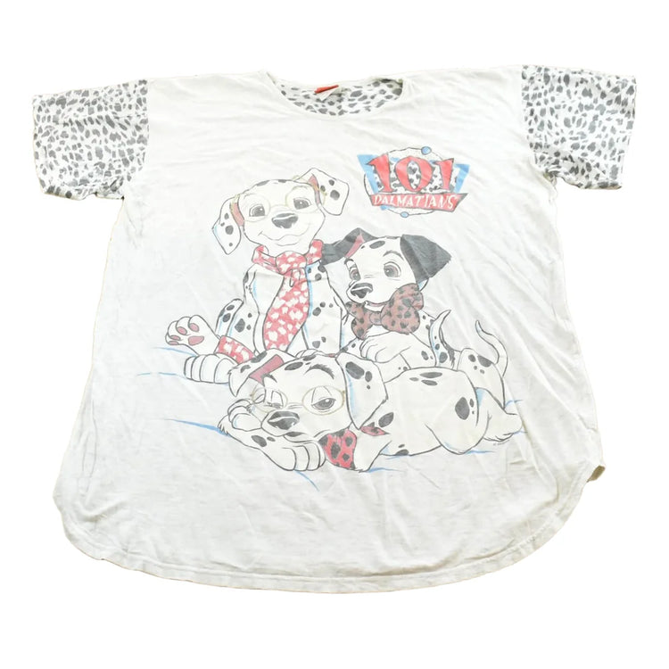 Vintage 1990s Disney 101 Dalmatians Sleep T-Shirt Mens 2XL from propervintagecanada