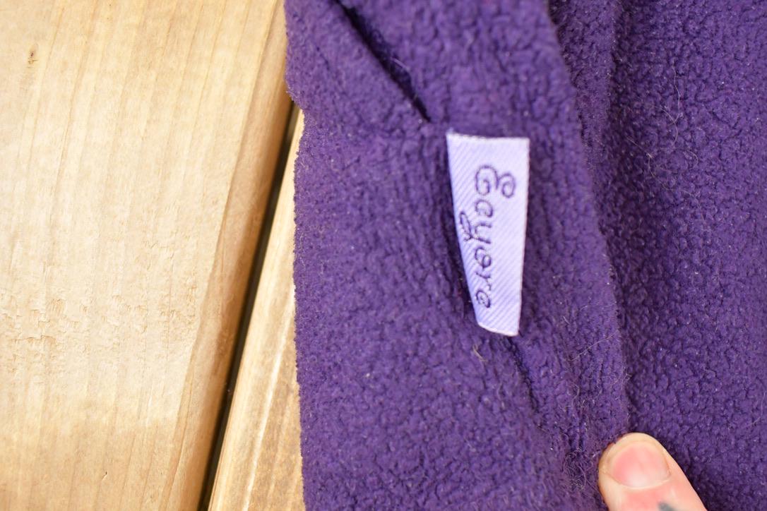 Vintage 1990s Disney Eeyore Winnie The Pooh Fleece Quarter Zip Sweater Women's M from propervintagecanada