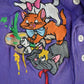 Vintage 1990s Disney Embroidered Aristocats Henley Men's Medium from propervintagecanada