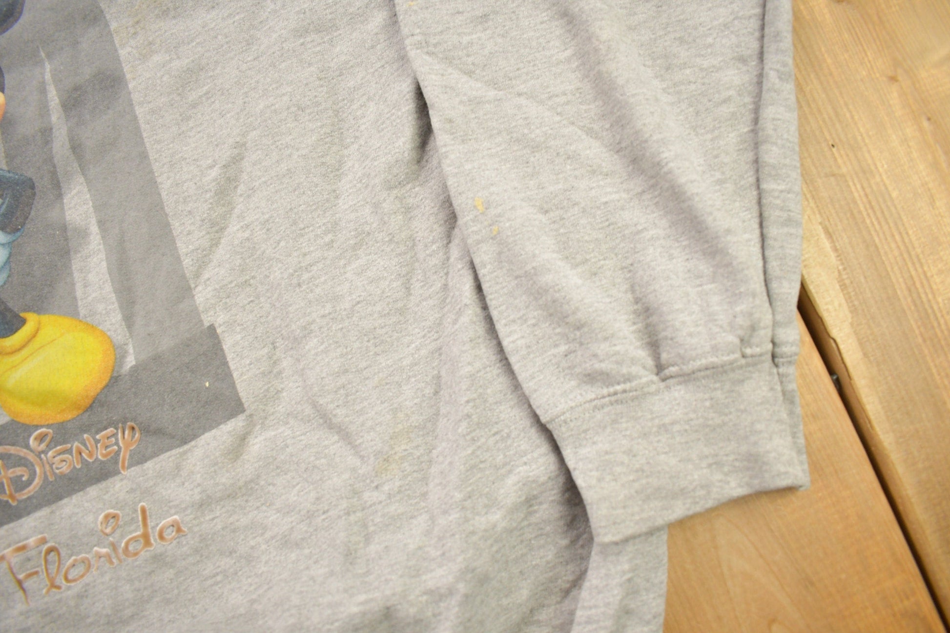 Vintage 1990s Disney Florida Mickey Mouse Crewneck Men's Large from propervintagecanada