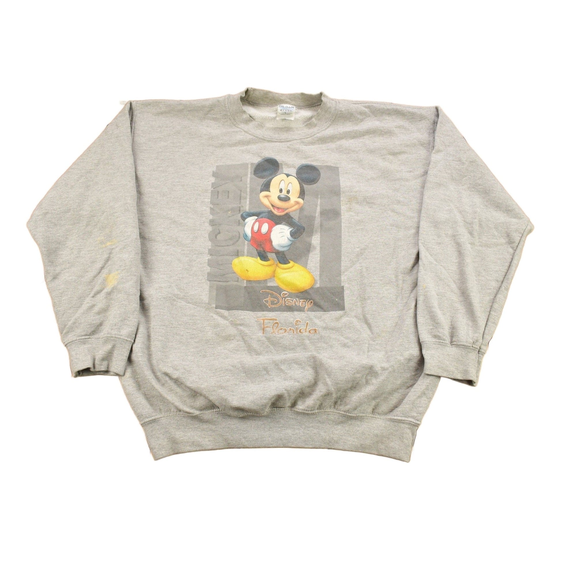 Vintage 1990s Disney Florida Mickey Mouse Crewneck Men's Large from propervintagecanada