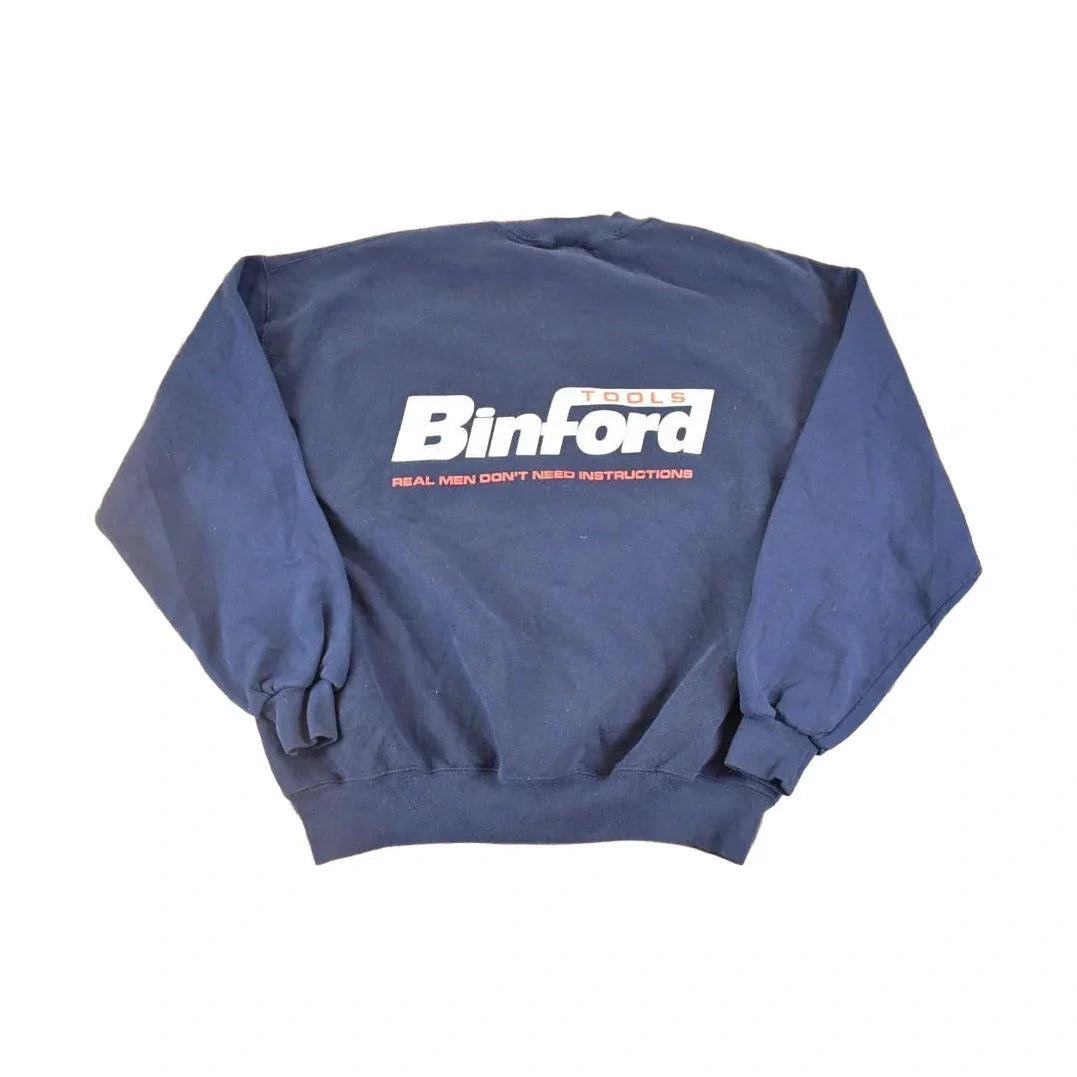 Vintage 1990s Disney Home Improvement Binford Tools Souvenir Crewneck Sweatshirt Men's XL from propervintagecanada