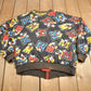 Vintage 1990s Disney Mickey Mouse All Over Print Reversible Jacket Men's Large from propervintagecanada