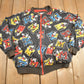 Vintage 1990s Disney Mickey Mouse All Over Print Reversible Jacket Men's Large from propervintagecanada