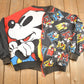 Vintage 1990s Disney Mickey Mouse All Over Print Reversible Jacket Men's Large from propervintagecanada