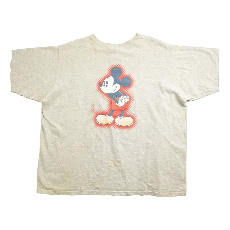 Vintage 1990s Disney Mickey Mouse Cartoon Promo T-Shirt Men's 3XL from propervintagecanada