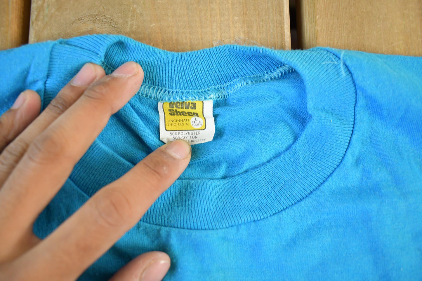 Vintage 1990s Disney Mickey Mouse Cartoon Promo T-Shirt Youth Large from propervintagecanada