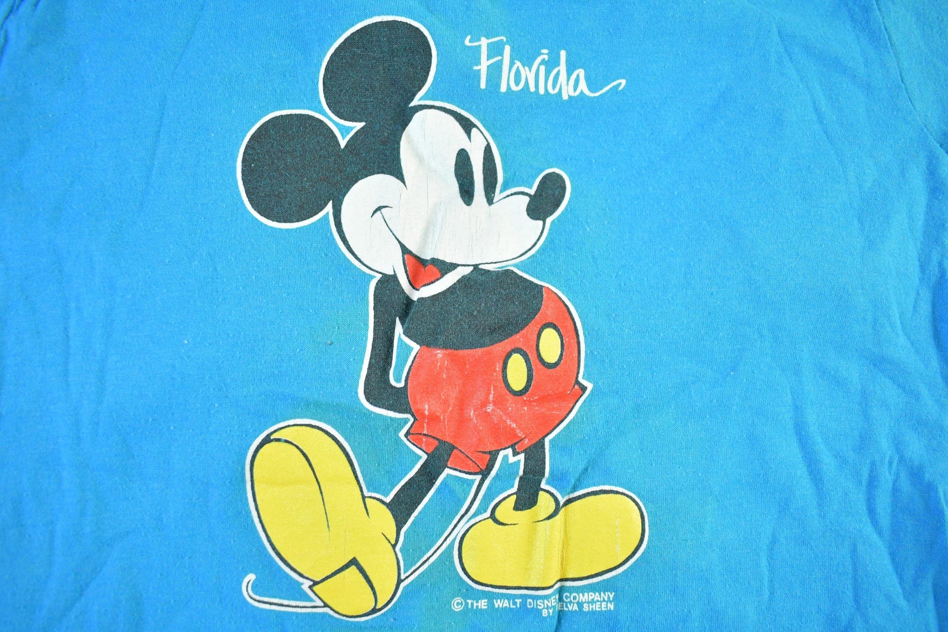 Vintage 1990s Disney Mickey Mouse Cartoon Promo T-Shirt Youth Large from propervintagecanada