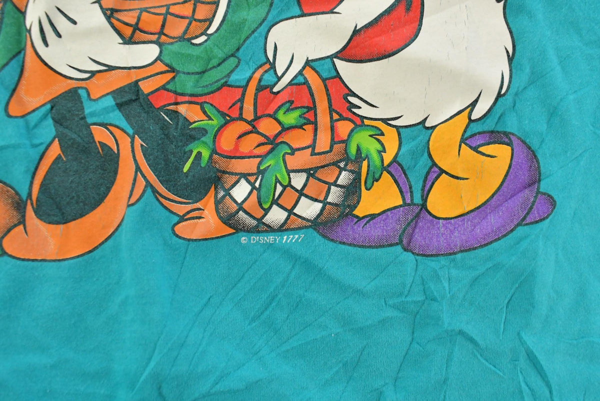 Vintage 1990s Disney Mickey Mouse Characters Graphic T-Shirt Men's XL from propervintagecanada