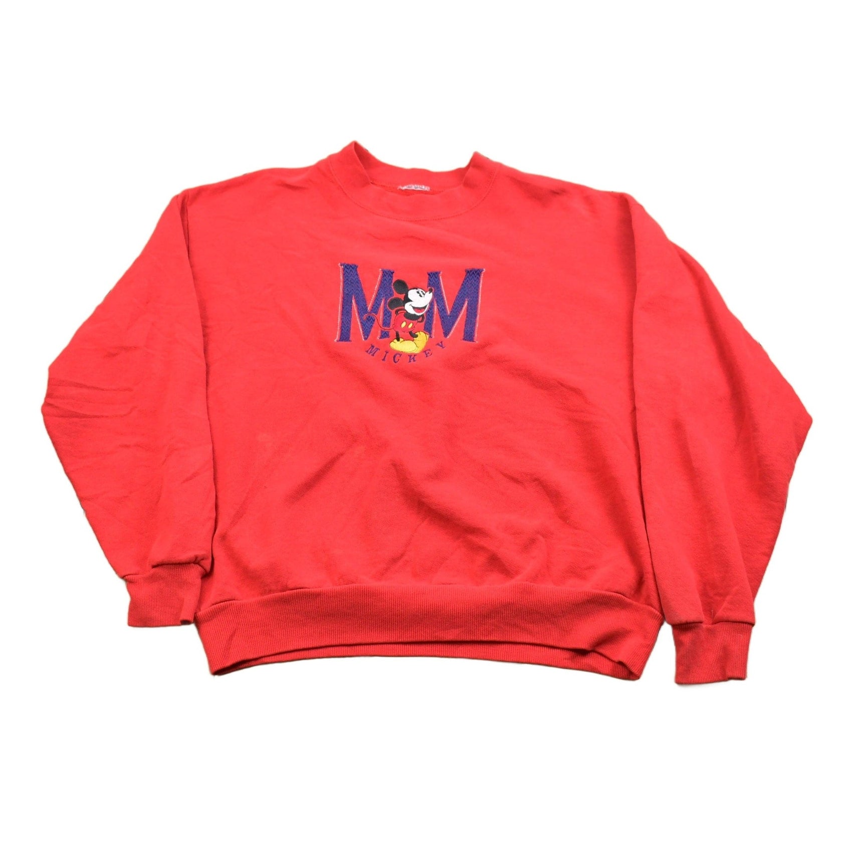 Vintage 1990s Disney Mickey Mouse Crewneck Sweatshirt Men's Small from propervintagecanada