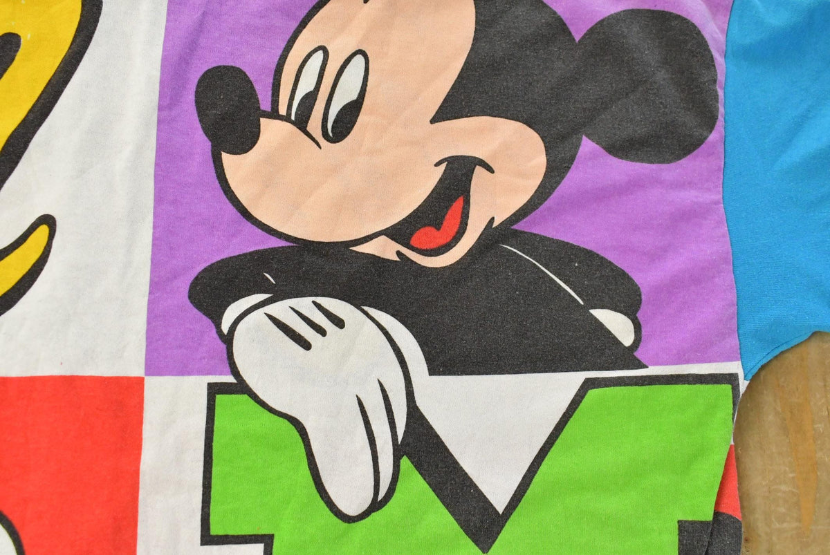 Vintage 1990s Disney Mickey Mouse Oversized Pyjamas Sleeping T-Shirt ONE SIZE Men's 2XL from propervintagecanada