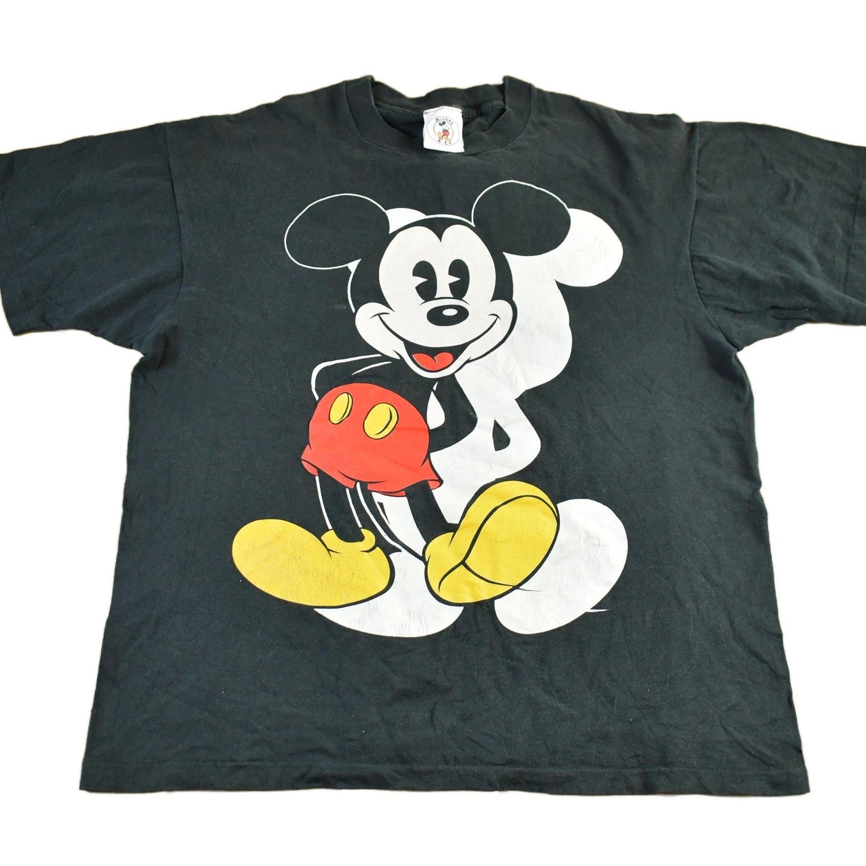 Vintage 1990s Disney Mickey Mouse Promo T-Shirt Men's XL from propervintagecanada