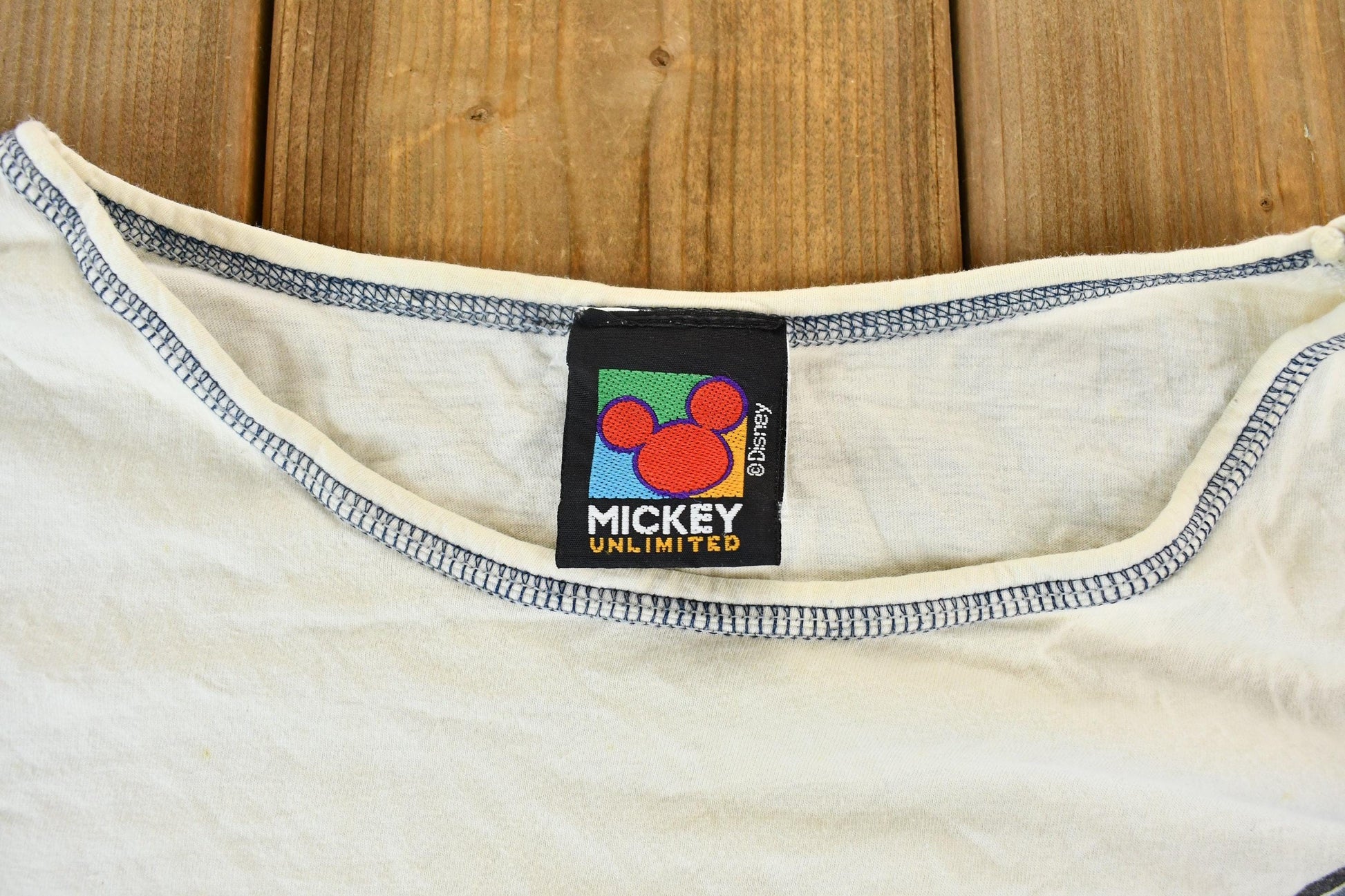 Vintage 1990s Disney Mickey Mouse Streetwear Graphic T-Shirt Men's 2XL