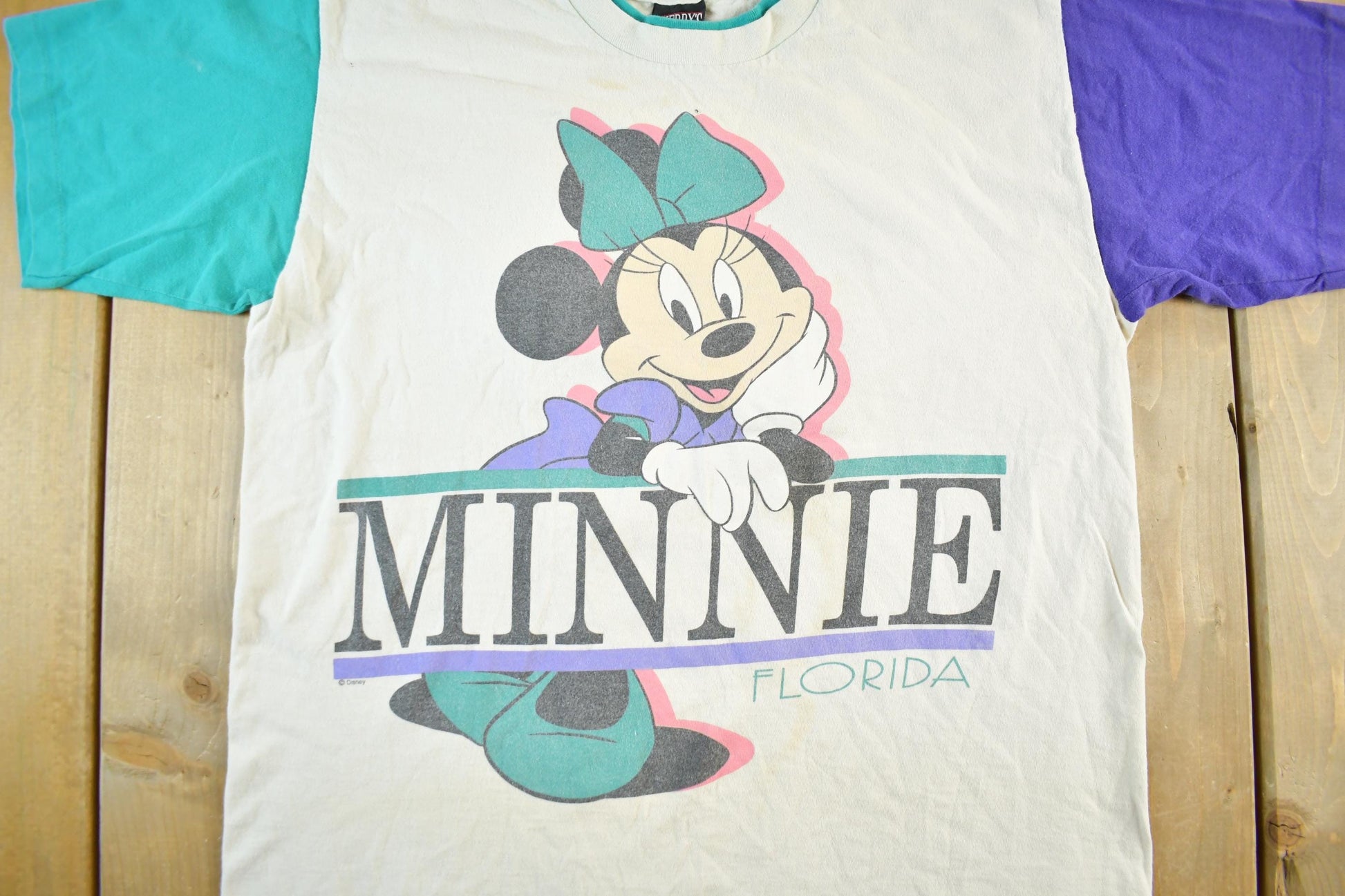 Vintage 1990s Disney Minnie Mouse Graphic T Shirt Men's Large from propervintagecanada