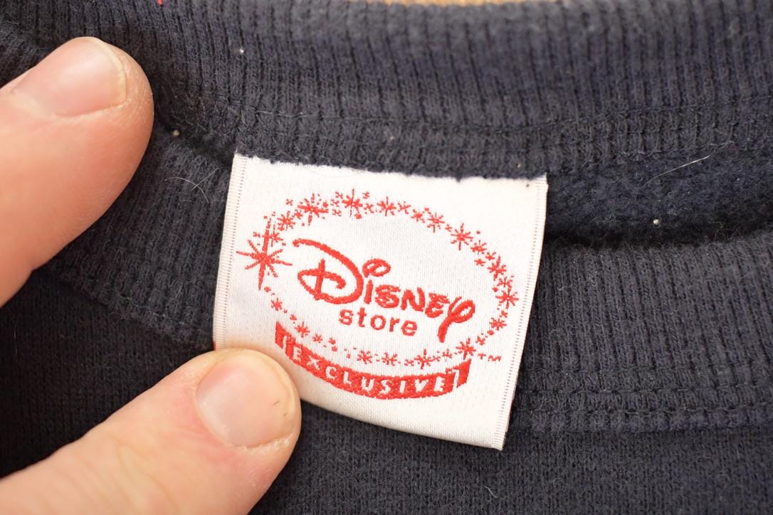 Vintage 1990s Disney Mouse Of Mystery Crewneck Sweater Men's XXL from propervintagecanada