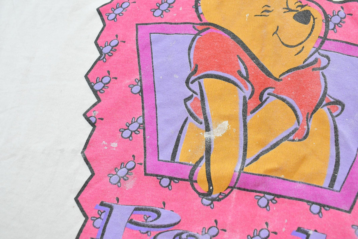 Vintage 1990s Disney Pooh Bear Cartoon Promo Tank Top Mens L from propervintagecanada