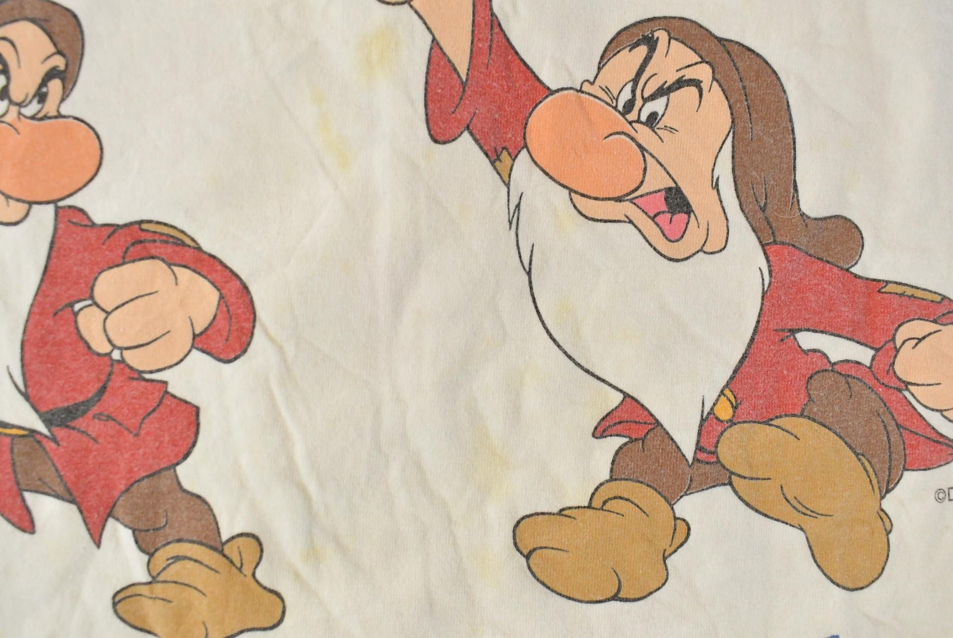 Vintage 1990s Disney Snow White Seven Dwarves Tank Top Men's Medium from propervintagecanada