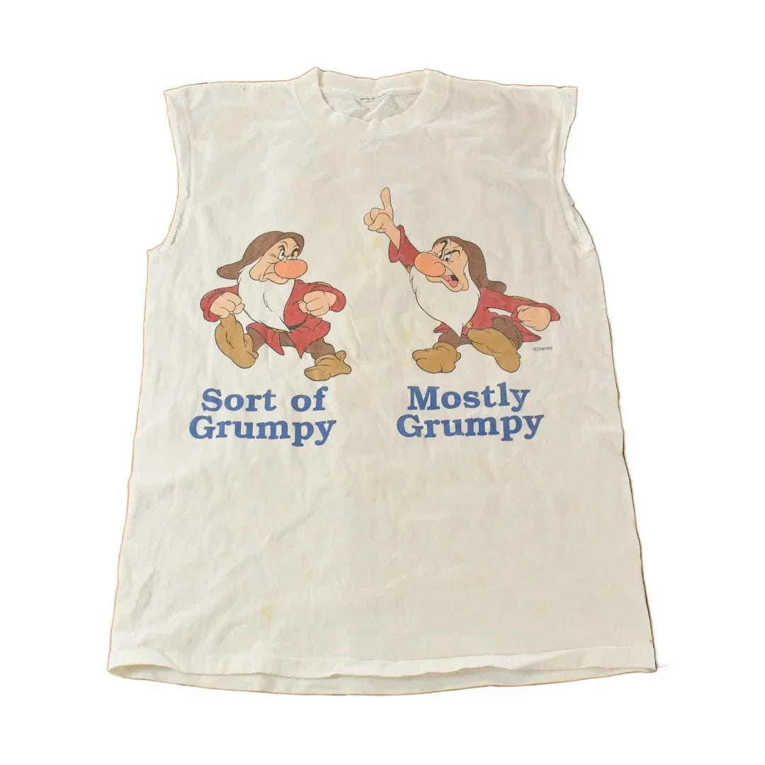 Vintage 1990s Disney Snow White Seven Dwarves Tank Top Men's Medium from propervintagecanada