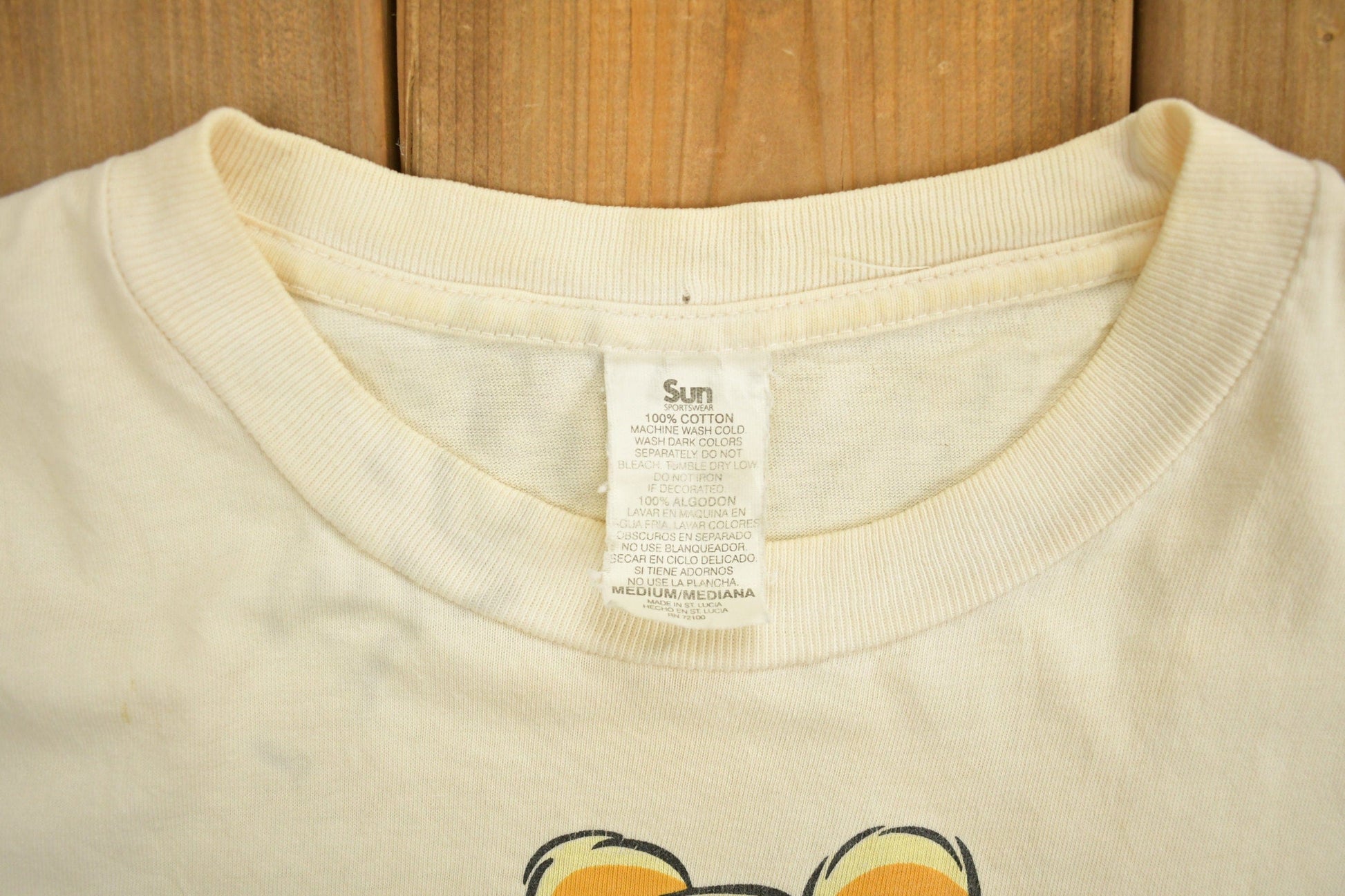 Vintage 1990s Disney Winnie The Pooh Cartoon Promo T-Shirt Men's Medium from propervintagecanada