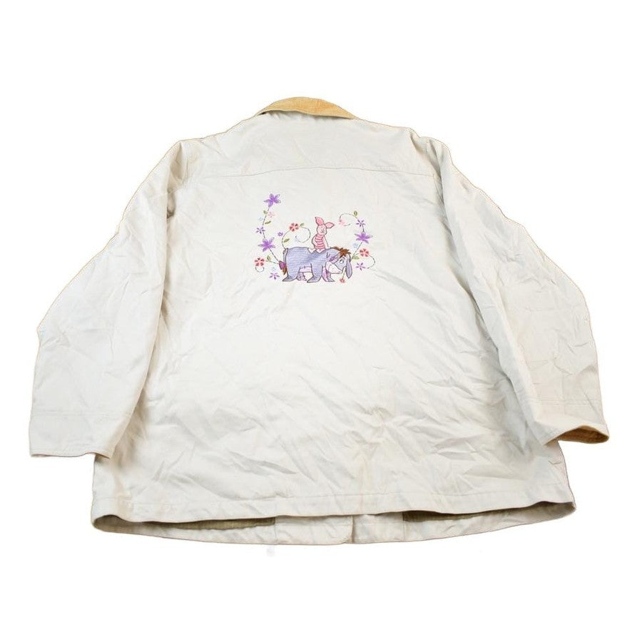 Vintage 1990s Disney Winnie The Pooh Eeyore Embroidered Jacket Men's XL from propervintagecanada