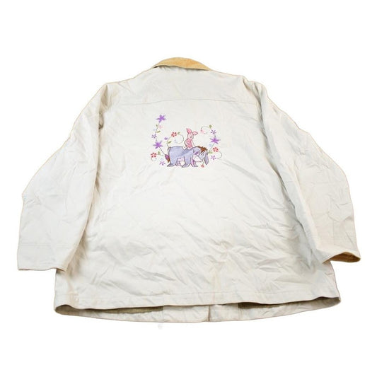 Vintage 1990s Disney Winnie The Pooh Eeyore Embroidered Jacket Men's XL from propervintagecanada