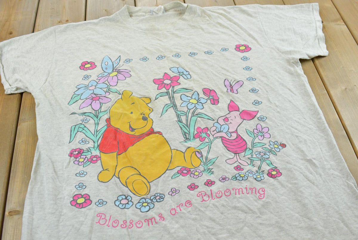 Vintage 1990s Disney Winnie The Pooh Piglet Blossoms T-Shirt Mens 2XL from propervintagecanada