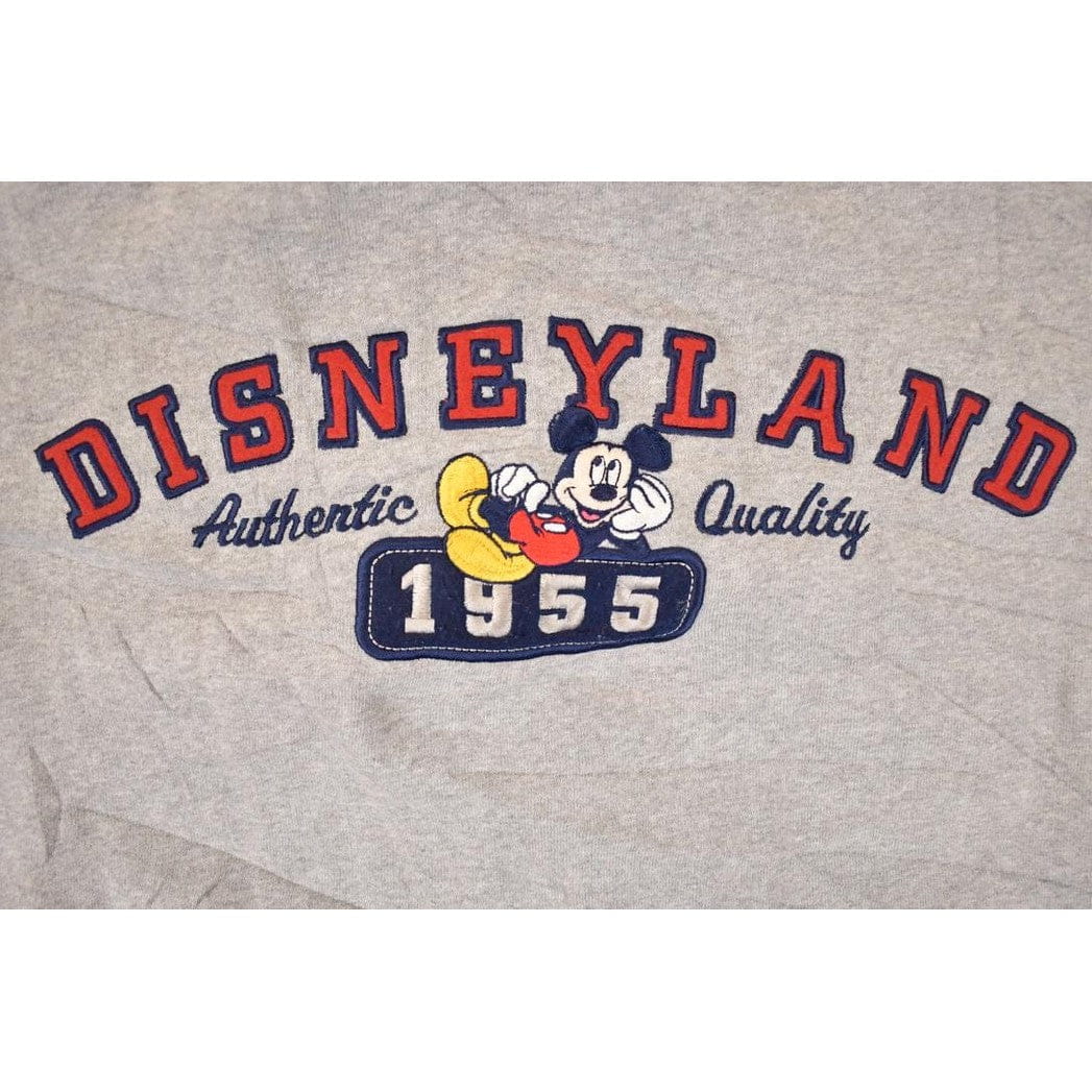 Vintage 1990s Disneyland Full Zip Hoodie Sweater Women's XL / Vintage Mickey Mouse Sweatshirt / Disneyland Cartoon Sweater from propervintagecanada