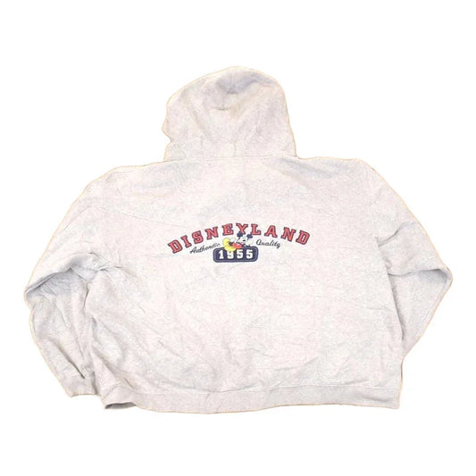 Vintage 1990s Disneyland Full Zip Hoodie Sweater Women's XL / Vintage Mickey Mouse Sweatshirt / Disneyland Cartoon Sweater from propervintagecanada