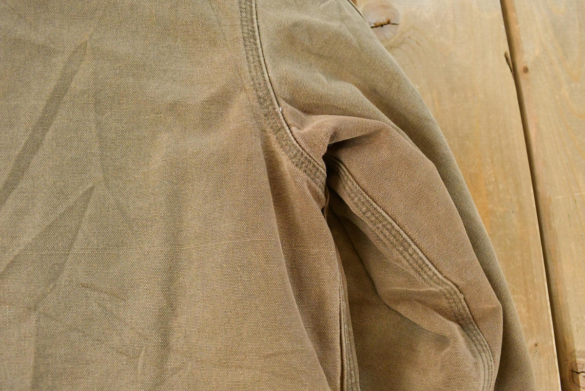 Vintage 1990s Distressed Carhartt Blanket Lined Field Coat Men's M from propervintagecanada