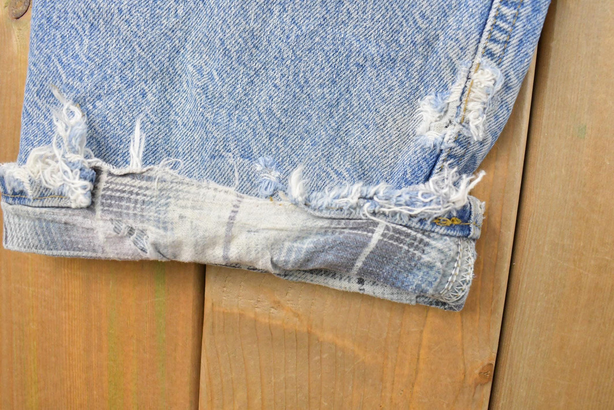 Vintage 1990s Distressed Carhartt Lined Denim Jeans Men's 32 x 31 from propervintagecanada