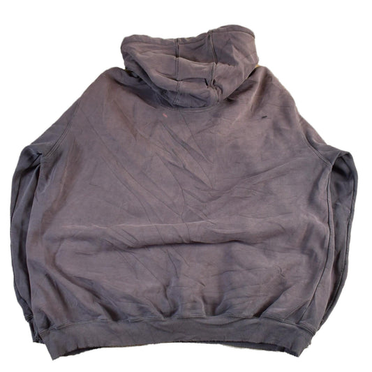 Vintage 1990s Distressed Carhartt Quarter Zip Up Hoodie Men's 2XL from propervintagecanada
