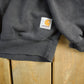 Vintage 1990s Distressed Carhartt Thermal Lined Crewneck Sweatshirt Mens 3XL Tall from propervintagecanada