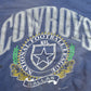 Vintage 1990s Distressed Dallas Cowboys NFL Crewneck Sweatshirt Men's Large from propervintagecanada