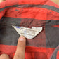 Vintage 1990s Distressed Five Brother Plaid Flannel Button Up Shirt Men's Large from propervintagecanada