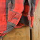 Vintage 1990s Distressed Five Brother Plaid Flannel Button Up Shirt Men's Large from propervintagecanada
