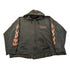 Vintage 1990s Distressed Harley Davidson Graphic Full Zip Hoodie Men&