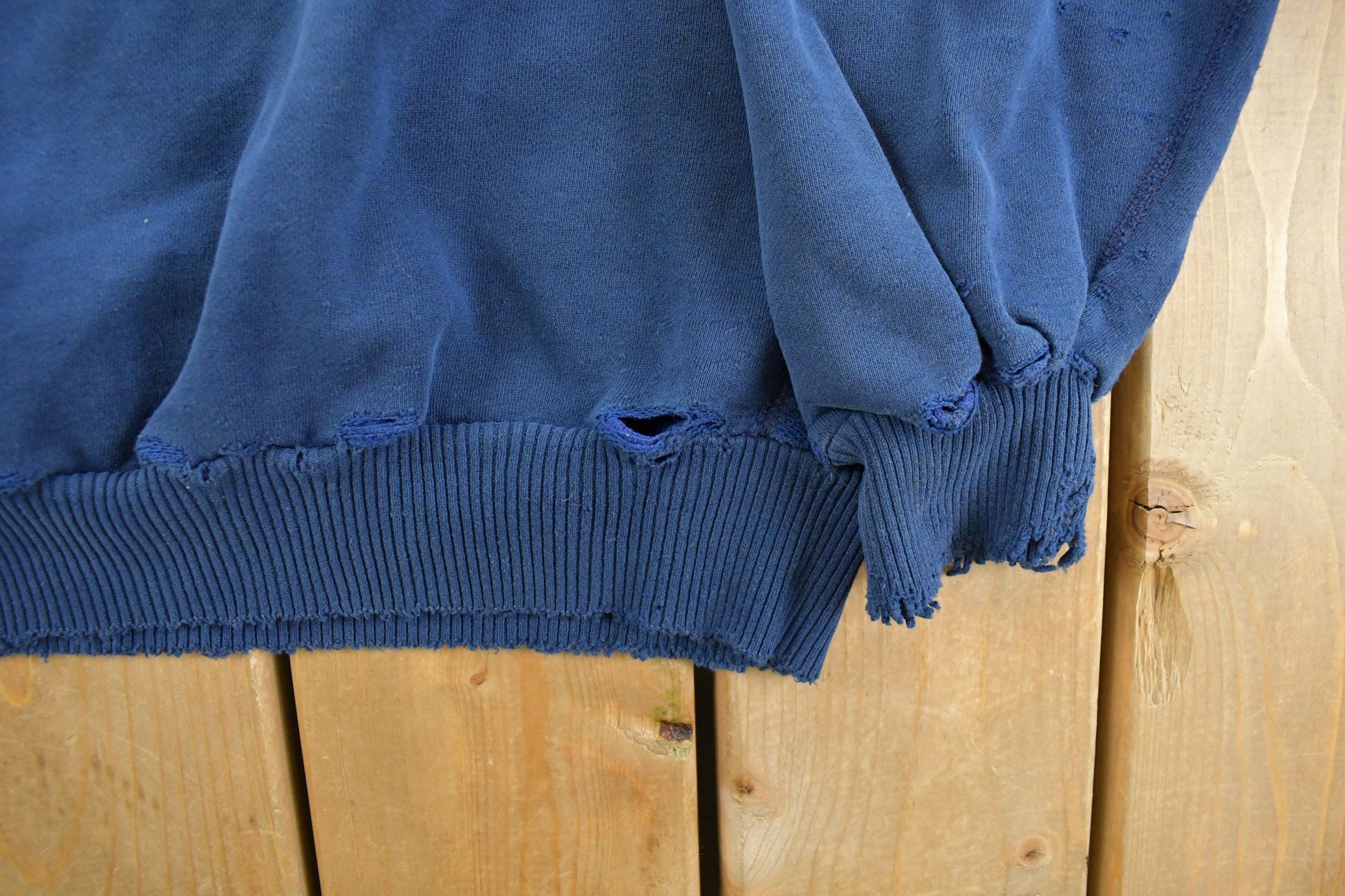 Vintage 1990s Distressed University Of Michigan Wolverines Collegiate Crewneck Sweatshirt Men's Large from propervintagecanada