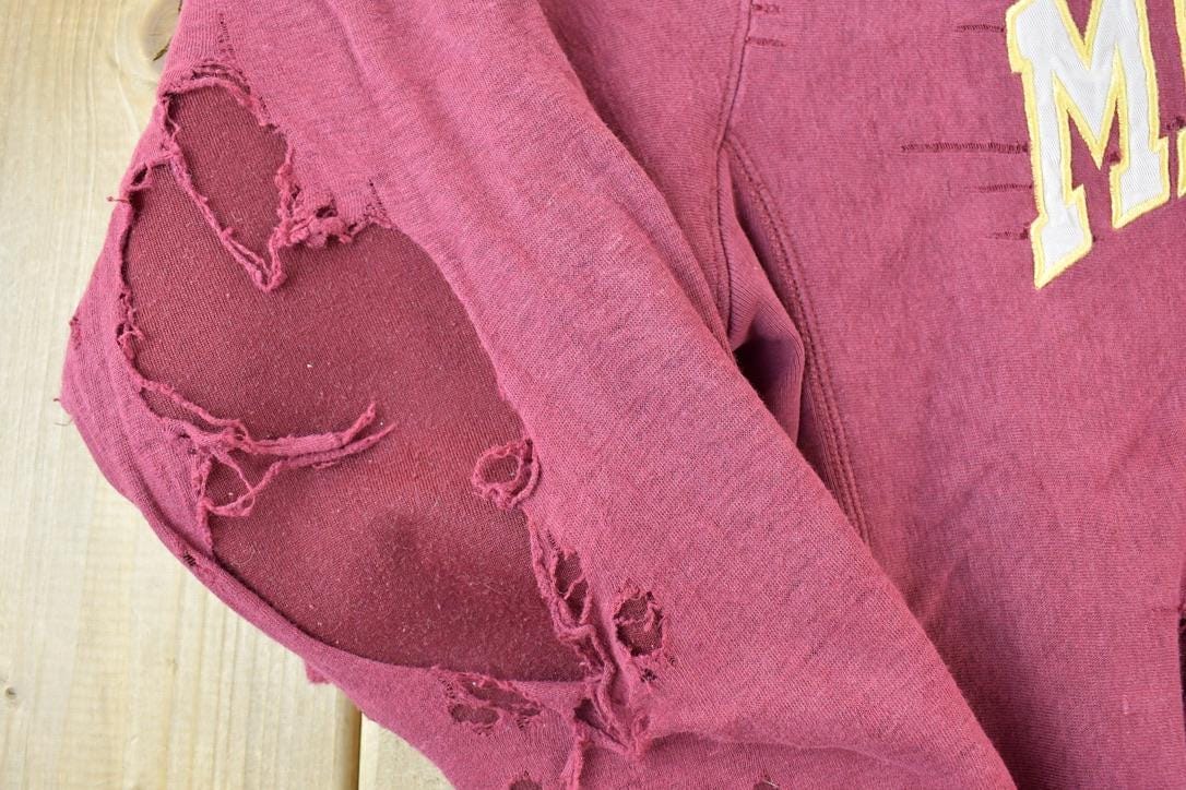 Vintage 1990s Distressed University Of Minnesota Hoodie Men's M from propervintagecanada