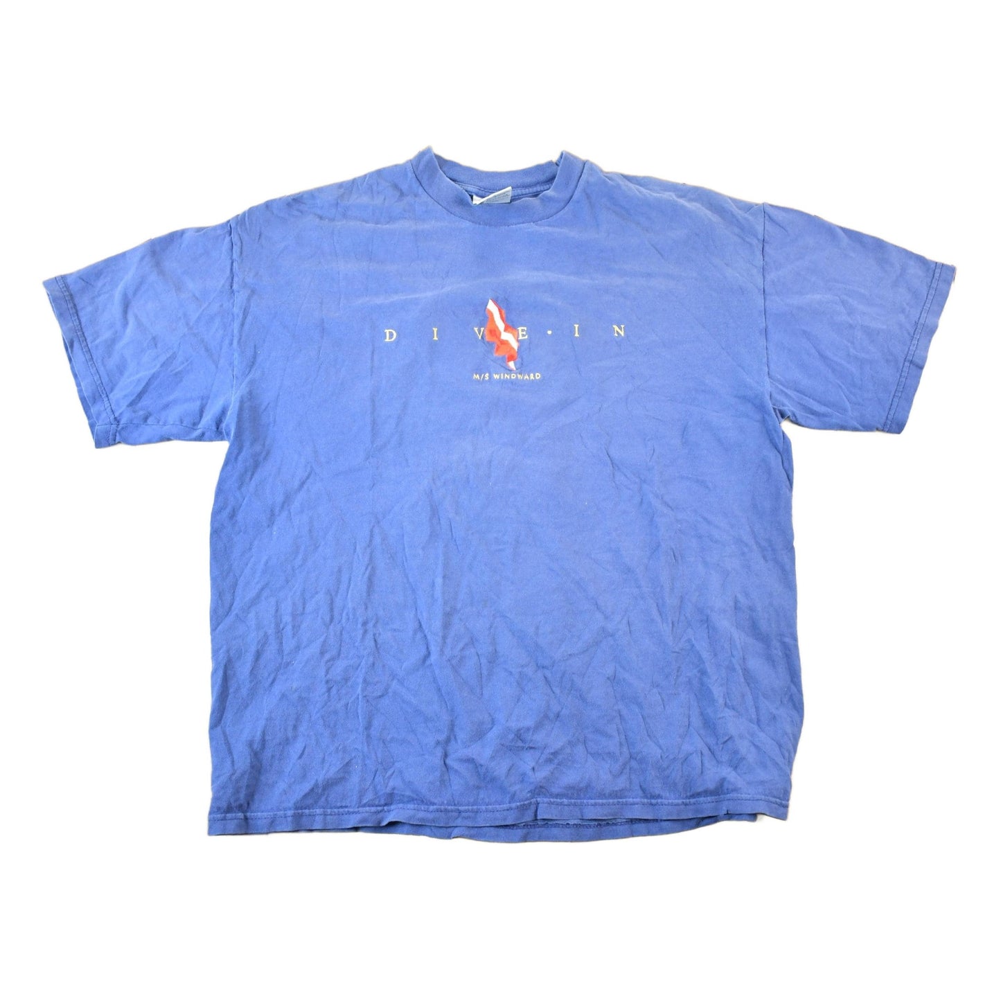 Vintage 1990s Dive In T-Shirt Men's Large from propervintagecanada