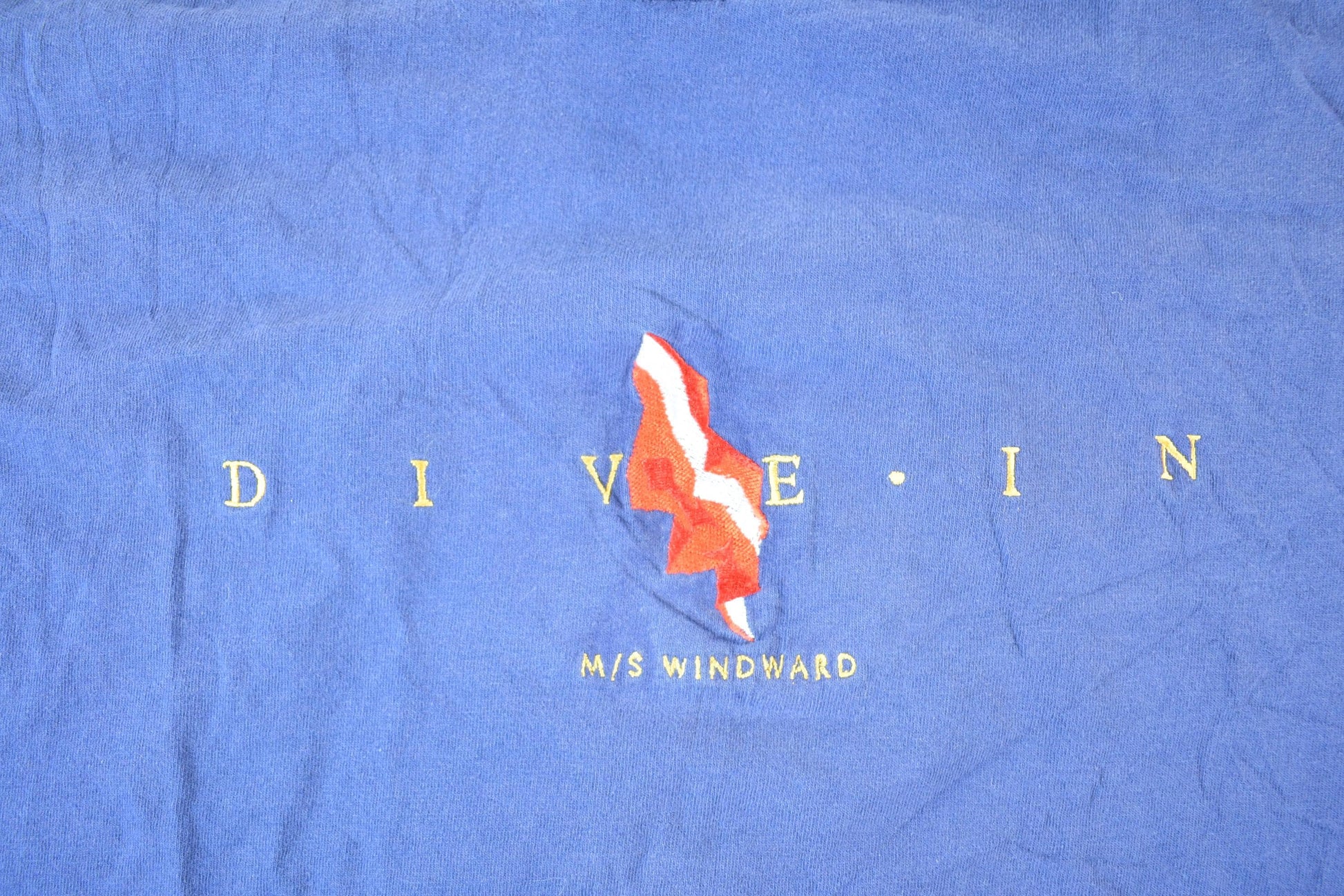 Vintage 1990s Dive In T-Shirt Men's Large from propervintagecanada