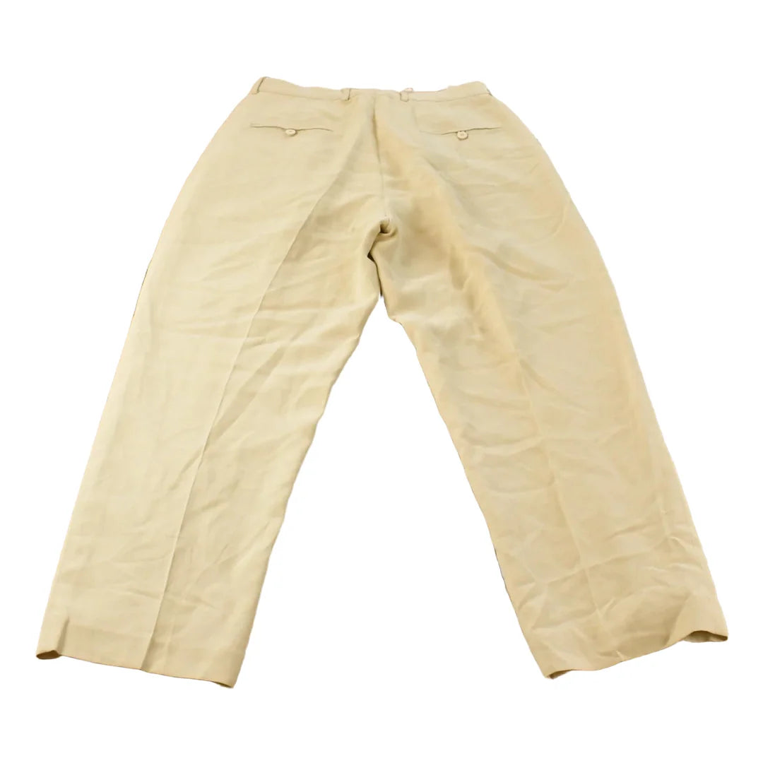 Vintage 1990s DKNY Pleated Trousers Women's 30 x 27 from propervintagecanada