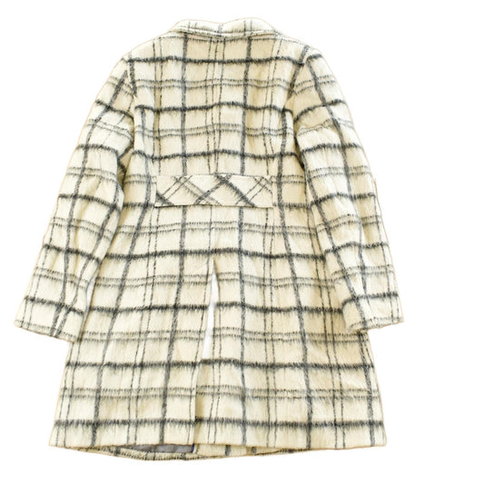 Vintage 1990s DKNY Wool Plaid Trench Coat Women's Medium from propervintagecanada