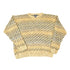 Vintage 1990s Dockers Abstract Knit Crewneck Sweater Men&