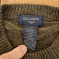 Vintage 1990s Dockers Knit Abstract Argyle Pattern Crewneck Sweater Men's L / 90s Knitted Sweatshirt / Vintage Preppy Knits from propervintagecanada