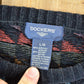 Vintage 1990s Dockers Knit Abstract Pattern Crewneck Sweater Mens M from propervintagecanada