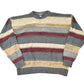 Vintage 1990s Dockers Striped Knit Crewneck Sweater Men's M-L from propervintagecanada