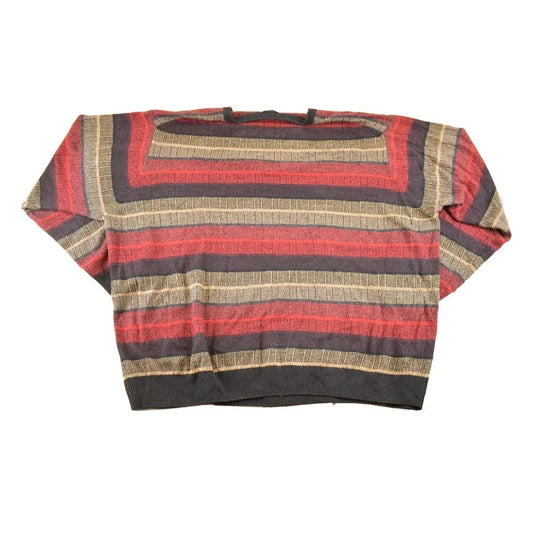 Vintage 1990s Dockers Striped Knit Crewneck Sweater Mens XXXL from propervintagecanada