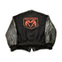 Vintage 1990s Dodge Leather Varsity Jacket Men&