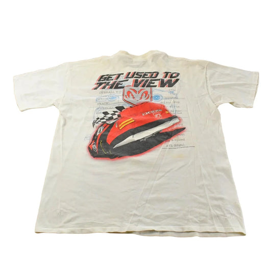 Vintage 1990s Dodge Motorsports Racing Graphic T-Shirt Men's XL from propervintagecanada